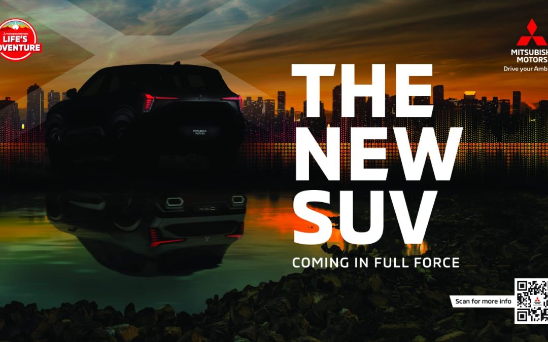 The New SUV Mitsubishi Motor  akan segera melakoni debutnya di Indonesia